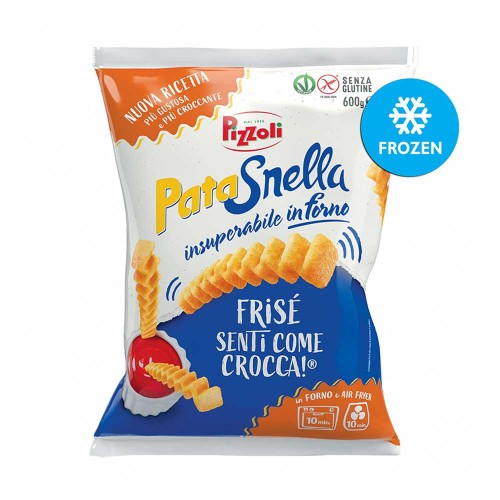Pizzoli - Patasnella Frisè Feel Like Crocca 600gr Frozen, 648 τμχ (παλέτα)