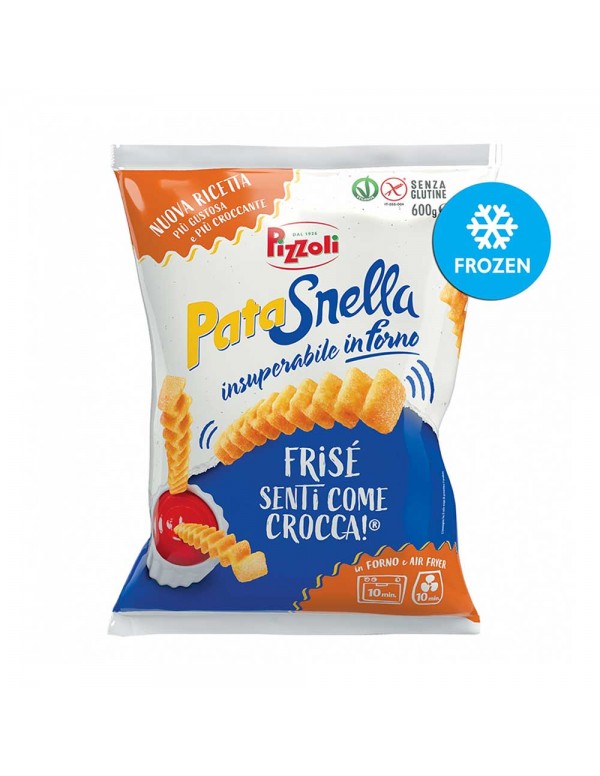 Pizzoli - Patasnella Frisè Feel Like Crocca 600gr Frozen, 648 τμχ (παλέτα)