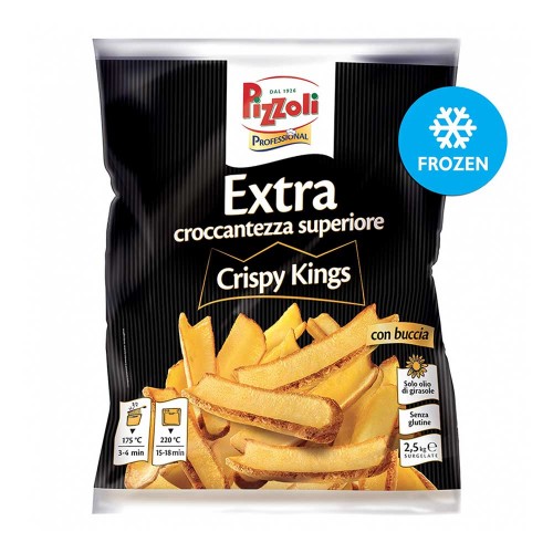 Pizzoli - Πατάτες Extra Professional Crispy Kings 2,5kg, 216 τεμάχια (παλέτα)