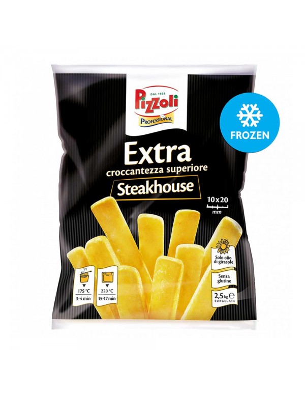 Pizzoli - Potatoes Extra Professional Steakhouse 2,5kg, 252τμχ (παλέτα)