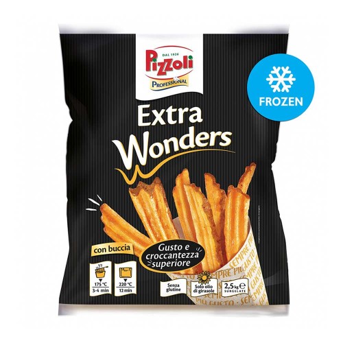 Pizzoli - Potatoes Extra Professional Wonders 2,5kg, 216 τμχ (παλέτα)