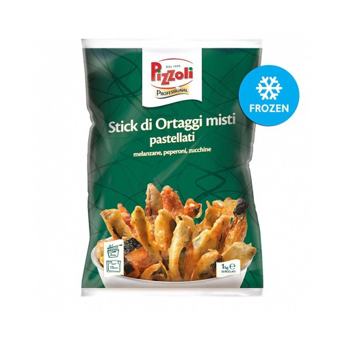 Pizzoli - Επαγγελματική συσκευασία, ανάμεικτα λαχανικά 1 κιλού, 450 τμχ (παλέτα)