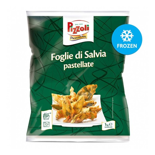Pizzoli - Επαγγελματική συσκευασία φύλλα φασκόμηλου 1 κιλού, 450 τμχ (παλέτα)