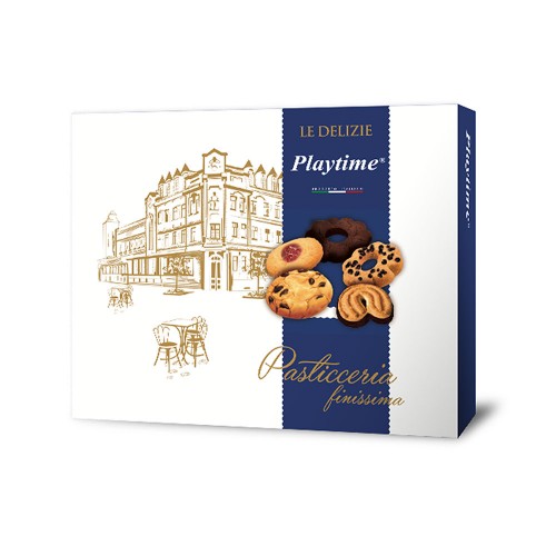 Playtime - Ζαχαροπλαστεία "Le Delizie" 400gr Κουτί, 448 τμχ (παλέτα)