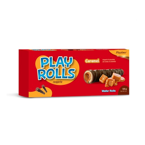 Playtime - Play Rolls 120γρ Καραμέλα, 2100τμχ (παλέτα)