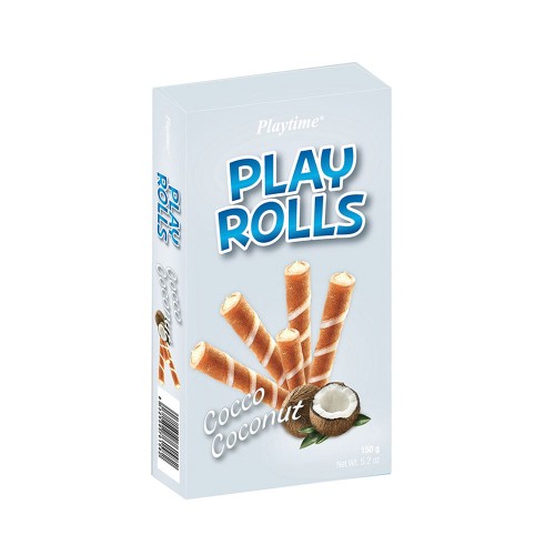 Playtime - Play Rolls 150gr Καρύδα, 1920τμχ (παλέτα)