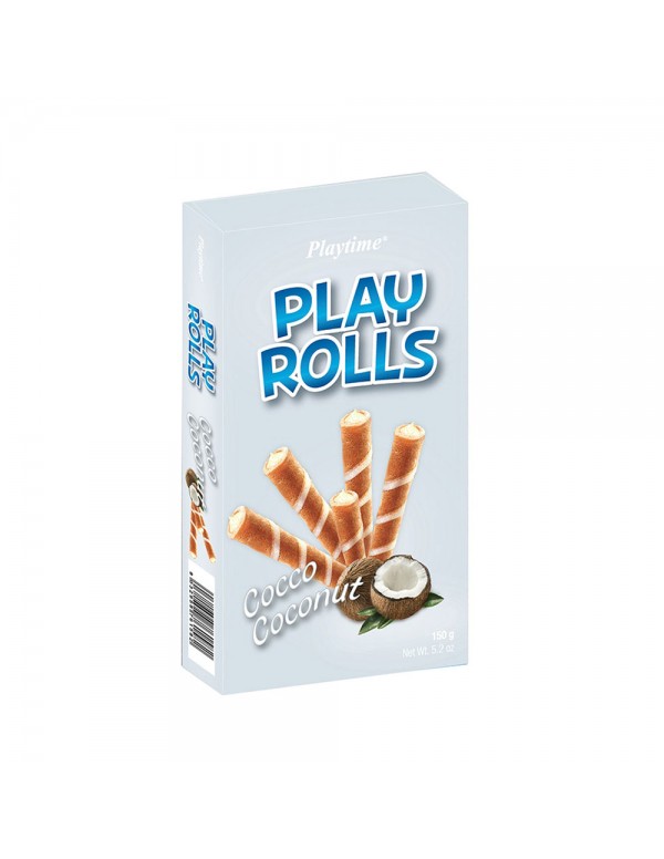 Playtime - Play Rolls 150gr Καρύδα, 1920τμχ (παλέτα)