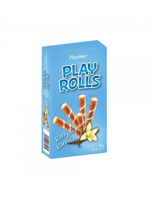 Playtime - Play Rolls 150gr Βανίλια, 1920τμχ (παλέτα)