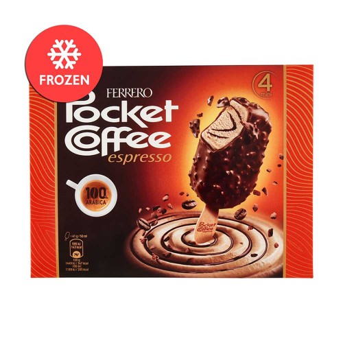 Ferrero - Τσέπης Καφές Εσπρέσο 4 τεμάχια x41γρ, 1584 τεμάχια (παλέτα)