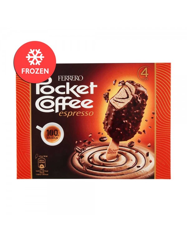 Ferrero - Τσέπης Καφές Εσπρέσο 4 τεμάχια x41γρ, 1584 τεμάχια (παλέτα)