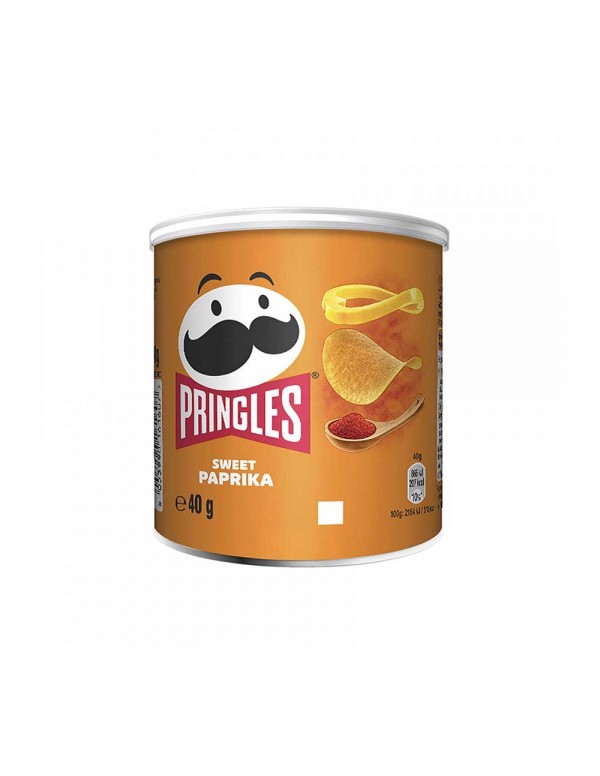 Pringles - 40γρ Πάπρικα, 1728 τεμάχια (παλέτα)
