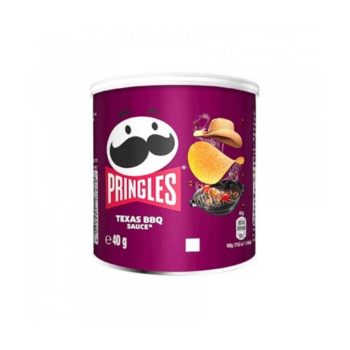 Pringles - 40γρ Texas BBQ, 1728 τεμάχια (παλέτα)