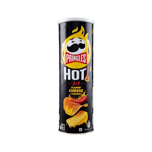 Pringles - Πικάντικο Τυρί Flamin 160γρ, 1216 τεμάχια (παλέτα)