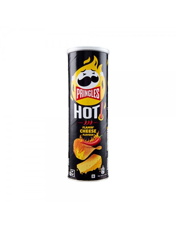 Pringles - Πικάντικο Τυρί Flamin 160γρ, 1216 τεμάχια (παλέτα)