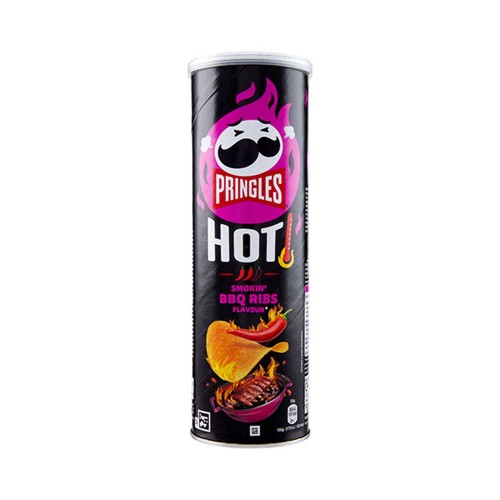 Pringles - Πικάντικα παϊδάκια BBQ 160γρ, 1216 τεμάχια (παλέτα)