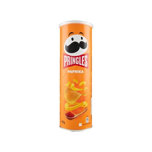 Pringles - Πάπρικα 175γρ, 1216 τεμάχια (παλέτα)