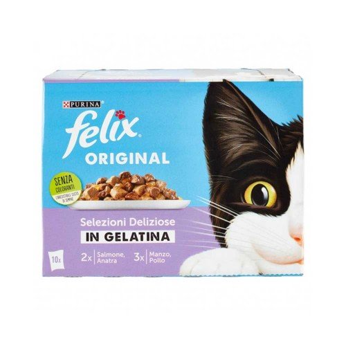 Felix - Νόστιμο σε ζελέ 10x85gr, 420 τεμάχια (παλέτα)