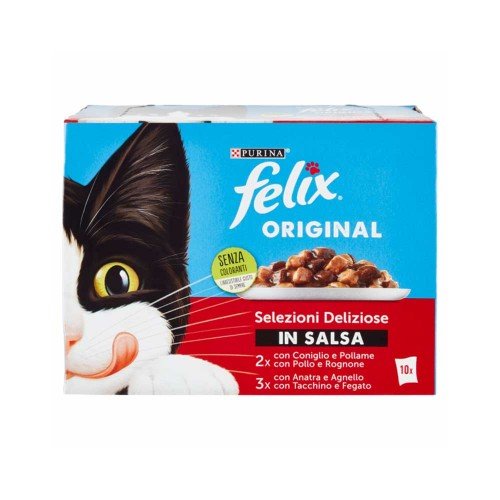 Felix - Delicious in Sauce 10x85gr, 420pcs (pallet)