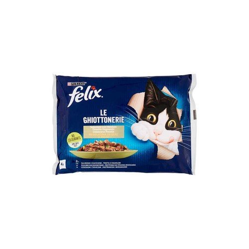 Felix - Le Ghiottonerie 4x85gr Σολομός & Κολοκυθάκια, 1008τμχ (παλέτα)