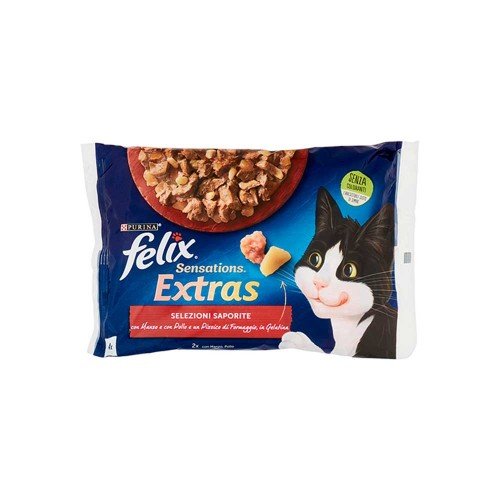 Felix - Sensations Extras 4x85gr Bee & Che - Chi & Bac, 2304τμχ (παλέτα) Felix - Sensations Extras 4x85gr Bee & Che - Chi & Bac, 2304τμχ (παλέτα)