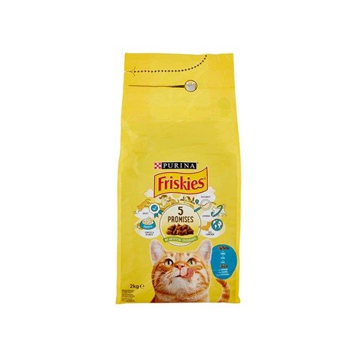 Friskies - Γάτα 2kg για ενήλικες τόνους με λαχανικά, 192 τεμάχια (παλέτα) Friskies - Γάτα 2kg για ενήλικες τόνους με λαχανικά, 192 τεμάχια (παλέτα)