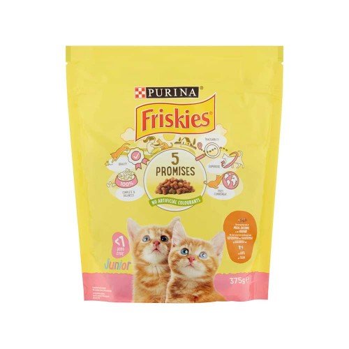 Friskies - Γάτα 375γρ Κοτόπουλο Γαλοπούλα Λαχανικά Γάλα, 480 τεμάχια (παλέτα)