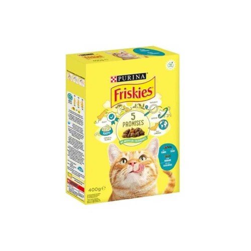 Friskies - Γάτα 400γρ Τόνος & Λαχανικά, 800 τεμάχια (παλέτα)