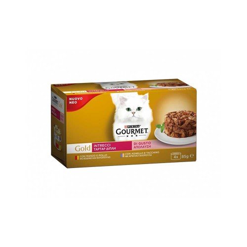 Gourmet - 4 τεμάχια x85γρ Τάρτα Duo Chi & Man - Αρνί & Γαλοπούλα, 1080 τεμάχια (παλέτα)