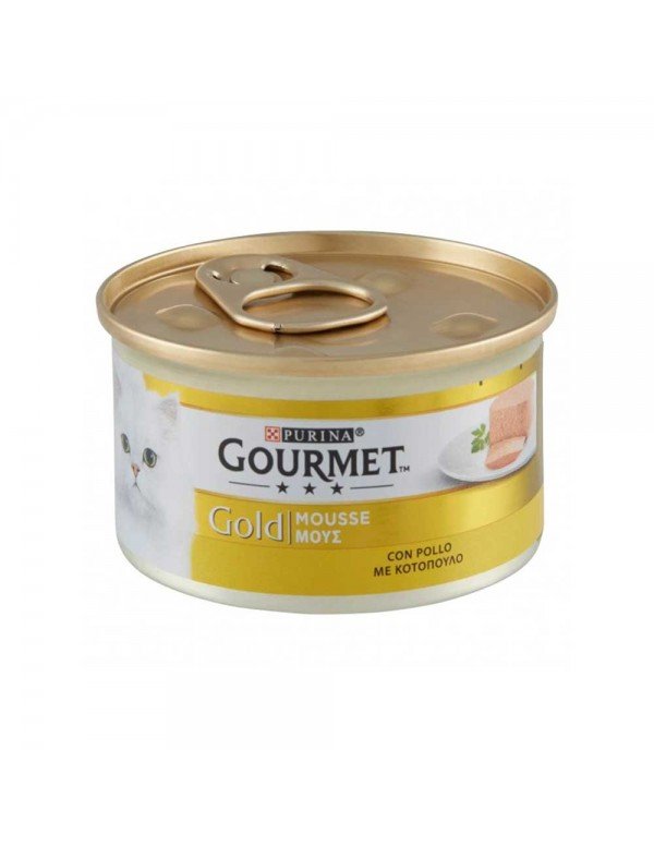 Gourmet - Χρυσή Μους Κοτόπουλου 85γρ, 5040 τεμάχια (παλέτα)