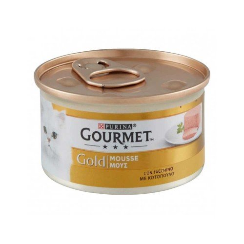 Gourmet - Χρυσή Μους Γαλοπούλας 85γρ, 5040 τεμάχια (παλέτα) Gourmet - Χρυσή Μους Γαλοπούλας 85γρ, 5040 τεμάχια (παλέτα)