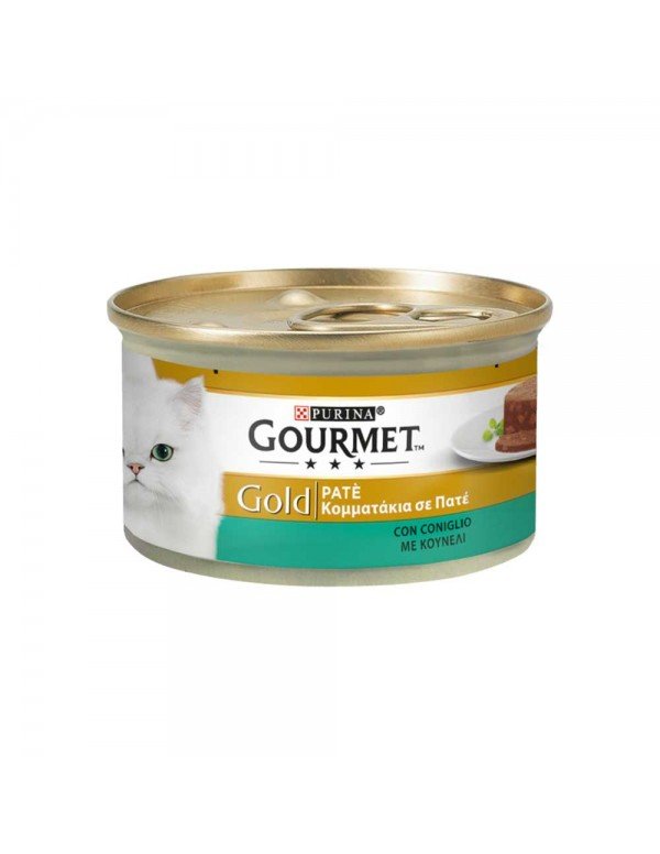 Gourmet - Χρυσό Πατέ Κουνέλι 85γρ, 5040 τεμάχια (παλέτα)