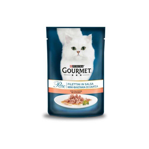 Gourmet - Φιλέτα Perle 85γρ Σολομού, 4368 τεμάχια (παλέτα)