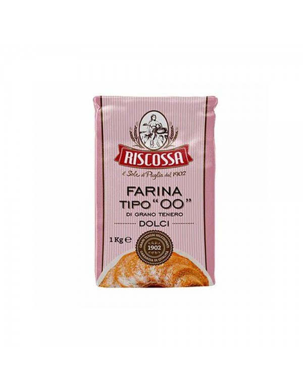 Riscossa - Αλεύρι "00" για Γλυκά Bake 1kg, 990τμχ (παλέτα)