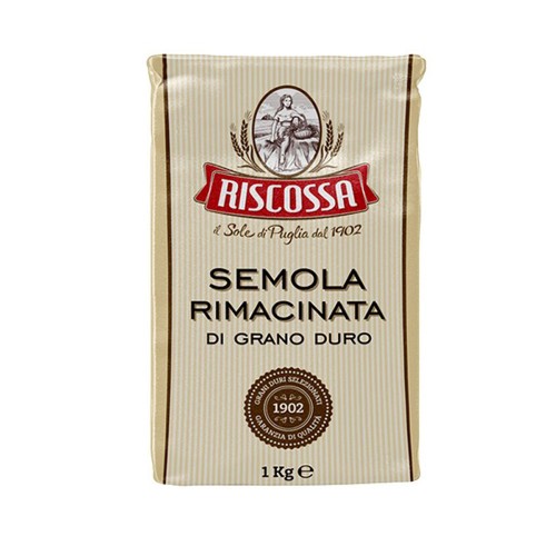 Riscossa - Σιμιγδάλι από αλεύρι 1Kg, 990 τμχ (παλέτα)