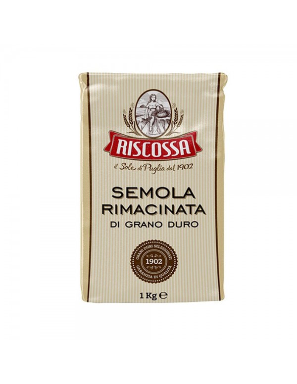 Riscossa - Σιμιγδάλι από αλεύρι 1Kg, 990 τμχ (παλέτα)