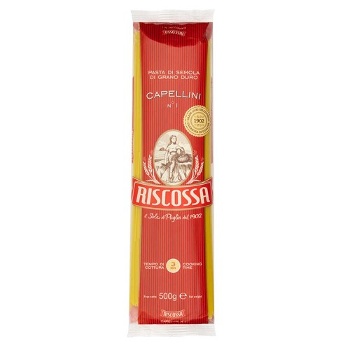 Riscossa - Pasta N°001 Cappellini 500gr, 2160τμχ (παλέτα)