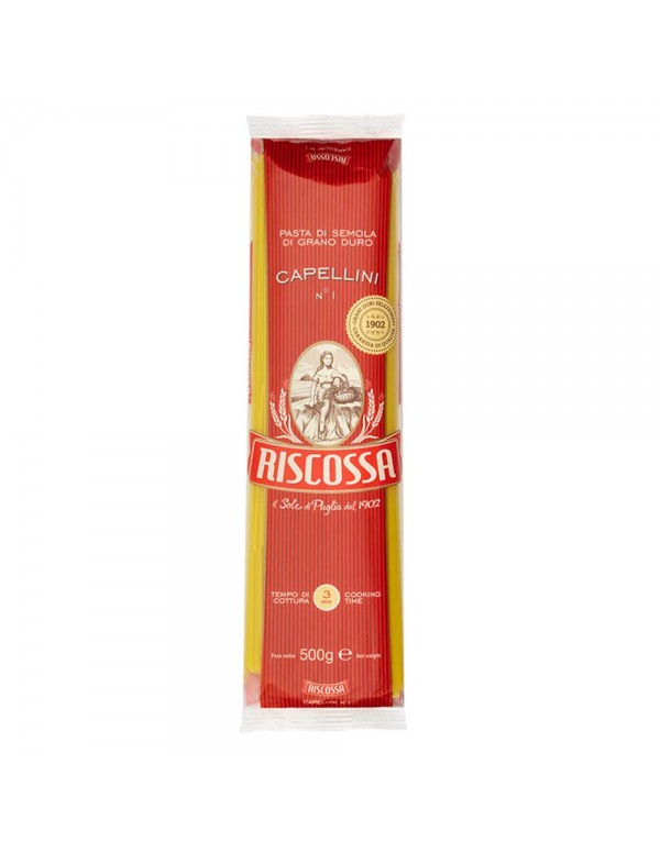 Riscossa - Pasta N°001 Cappellini 500gr, 2160τμχ (παλέτα)