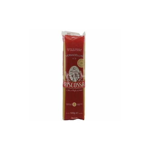 Riscossa - Pasta N°003 Vermicellini 500gr, 2160τμχ (παλέτα)