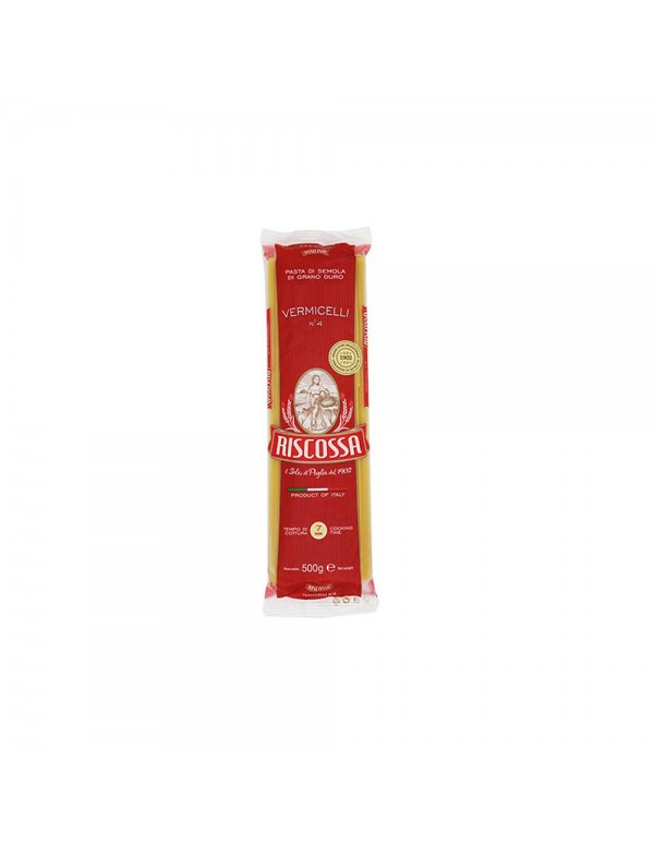 Riscossa - Pasta N°004 Vermicelli 500gr, 2160τμχ (παλέτα)
