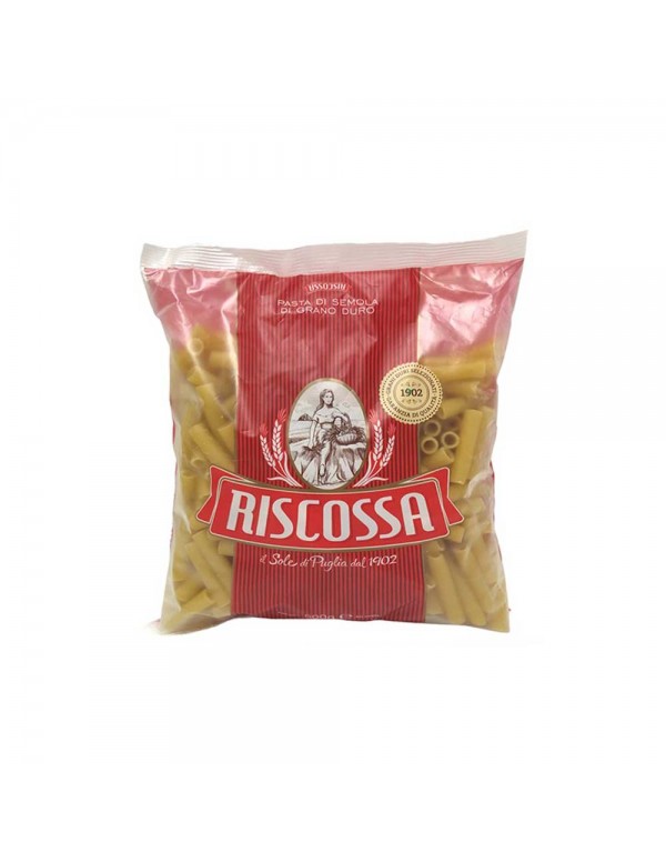 Riscossa - Ζυμαρικά N°023 Λεία Κανερόνια 500γρ, 960 τεμάχια (παλέτα)