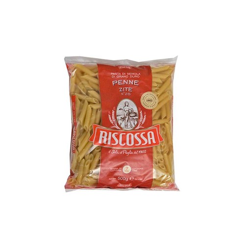 Riscossa - Pasta N°026 Penne Zite 500gr, 960τμχ (παλέτα)