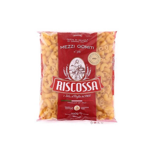 Riscossa - Pasta N°035 Mezzi Gomiti 500gr, 1152τμχ (παλέτα)