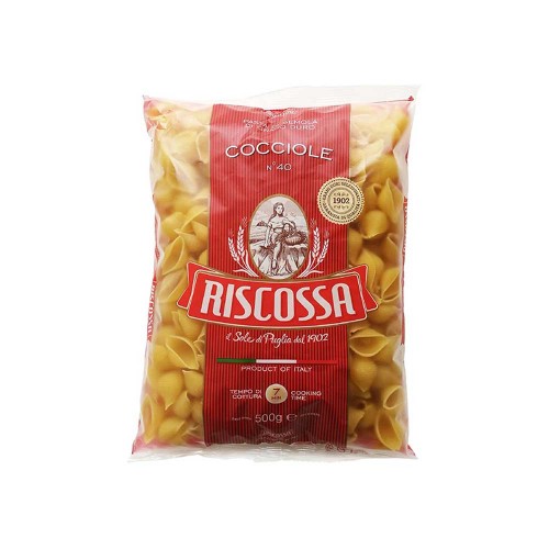 Riscossa - Ζυμαρικά Νο. 040 Cocciole 500gr, 840 τεμάχια (παλέτα)
