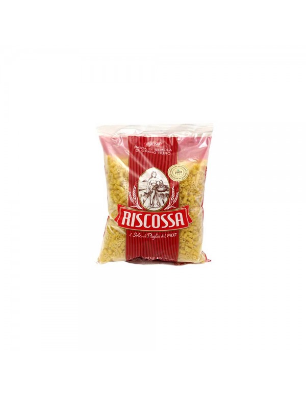 Riscossa - Pasta N°064 Tubetti Lisci 500gr, 1344τμχ (παλέτα)