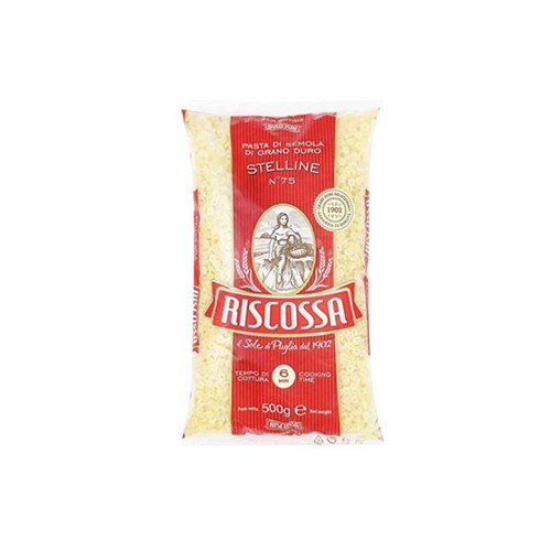 Riscossa - Pasta N°075 Stelline 500gr, 1728τμχ (παλέτα)