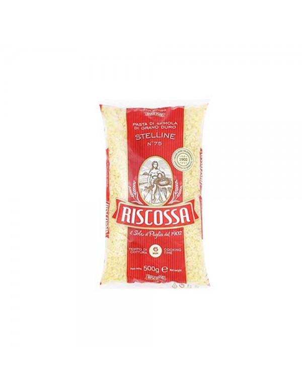 Riscossa - Pasta N°075 Stelline 500gr, 1728τμχ (παλέτα)