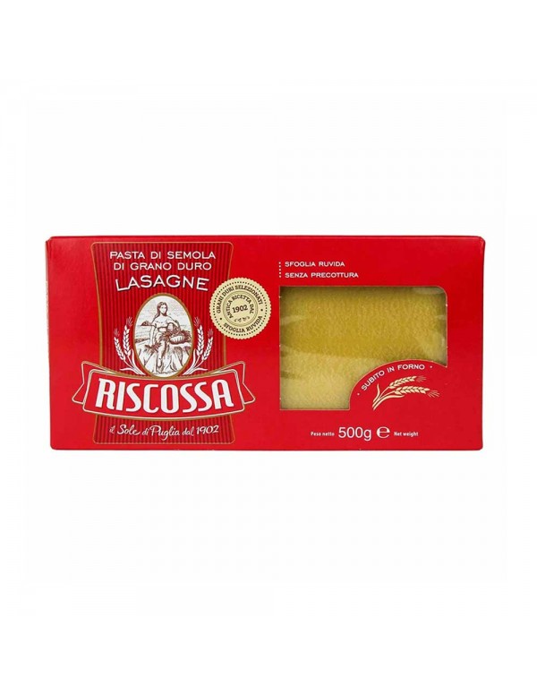 Riscossa - Specialties Λαζάνια Σιμιγδάλι 500gr, 1152τμχ (παλέτα)
