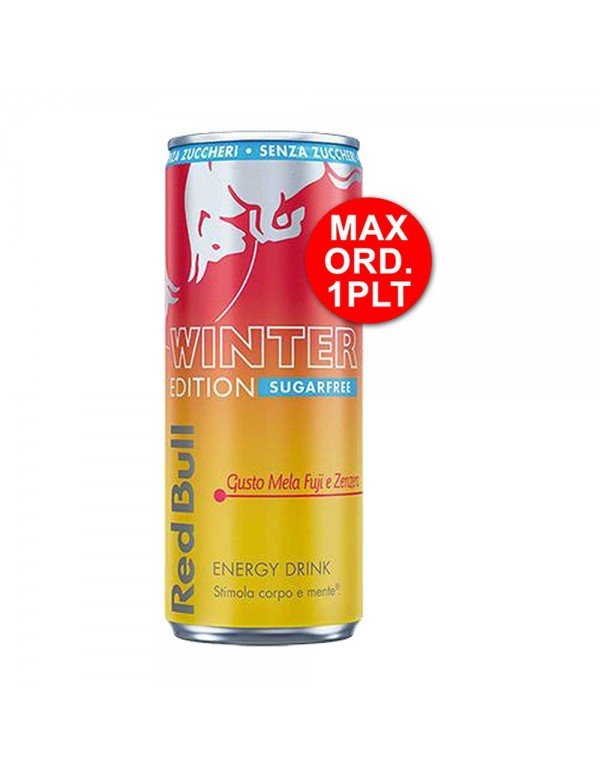Red Bull - Winter 250ml Apple Fuji Ginger, 2544 τεμάχια (παλέτα)