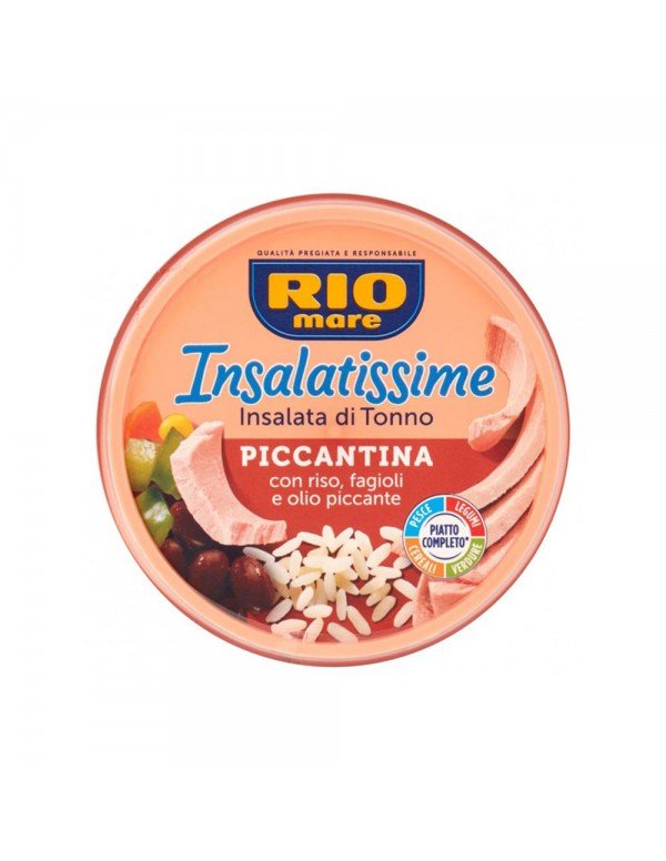 Rio Mare - "Insalatissime" 220gr Πικάντικη σάλτσα με Τόνο, 1120τμχ (παλέτα)