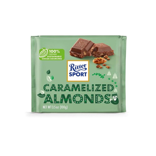 Ritter Sport - 100 γρ Καραμελωμένα Αμύγδαλα, 4800 τμχ (παλέτα)